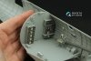Quinta Studio QD32224 Boeing B-17G Radio operator's compartment. 3D-Printed coloured Interior on decal paper (HK models) 1/32